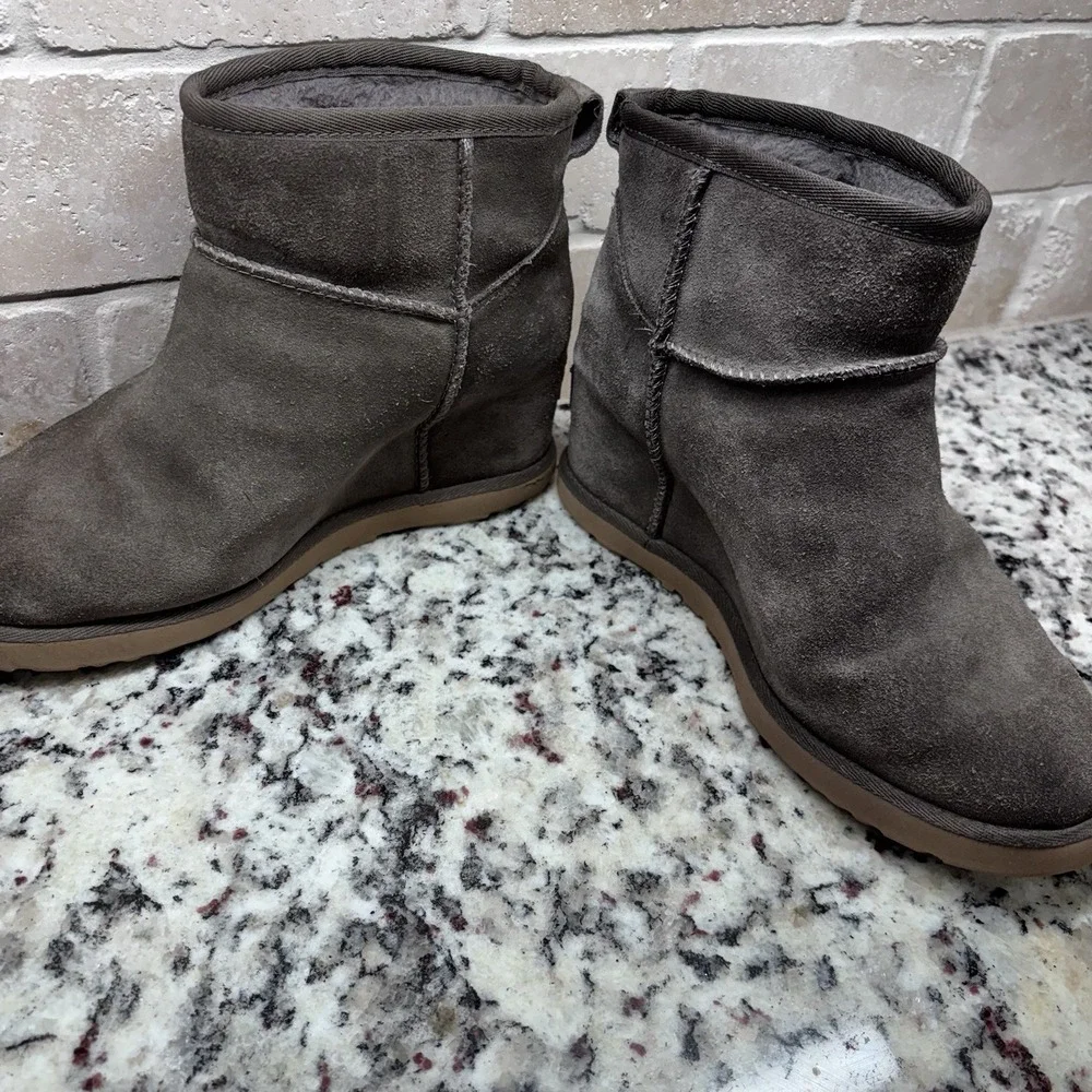UGG Classic Femme Women's Mini Boot - Gray, US 7‎